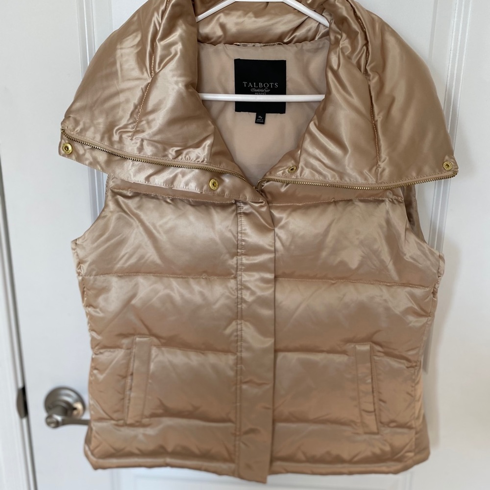Puffer vest.